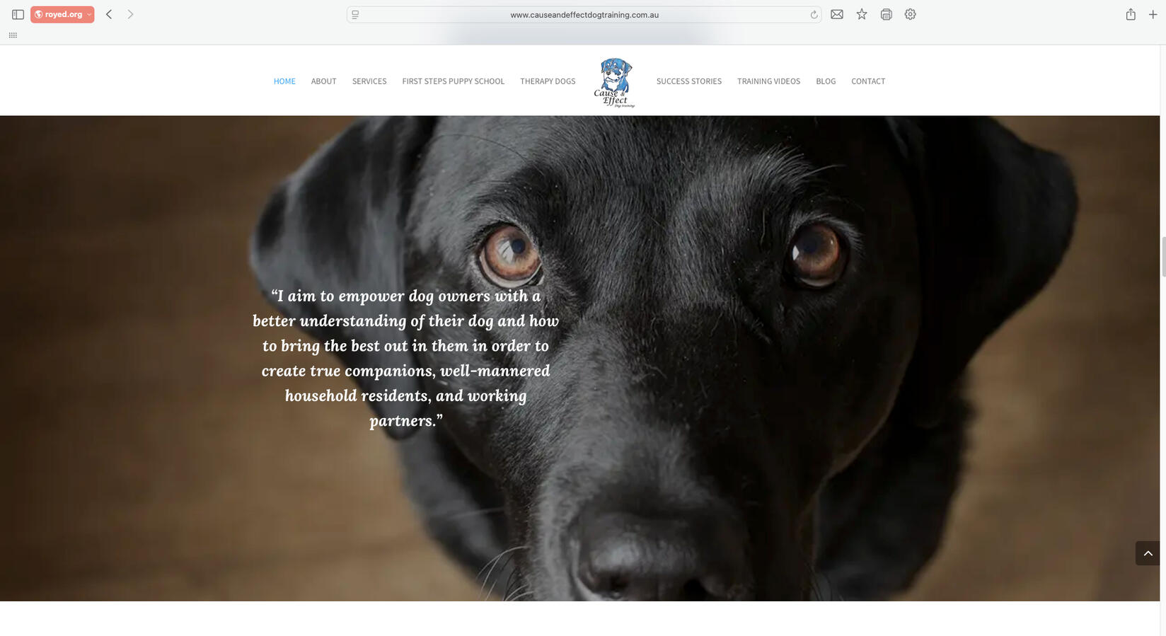 causeandeffectdogtraining.com.au